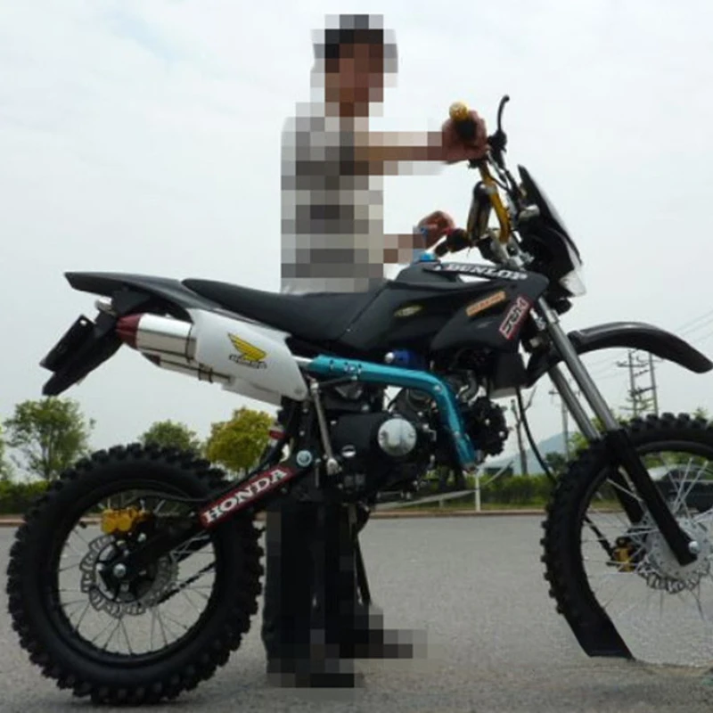 125 Two-Wheel Scrambling Motorcycle Two-Wheel off-Road Vehicle Fuel Mountain Bike Adult Middle and High Field Small Jump