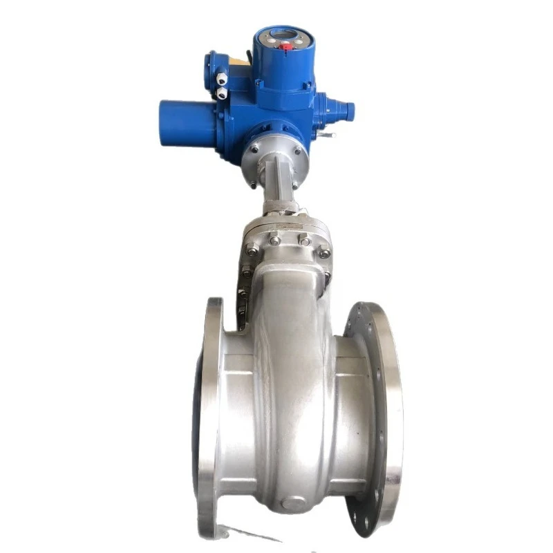 Integrated intelligent electric gate valve c