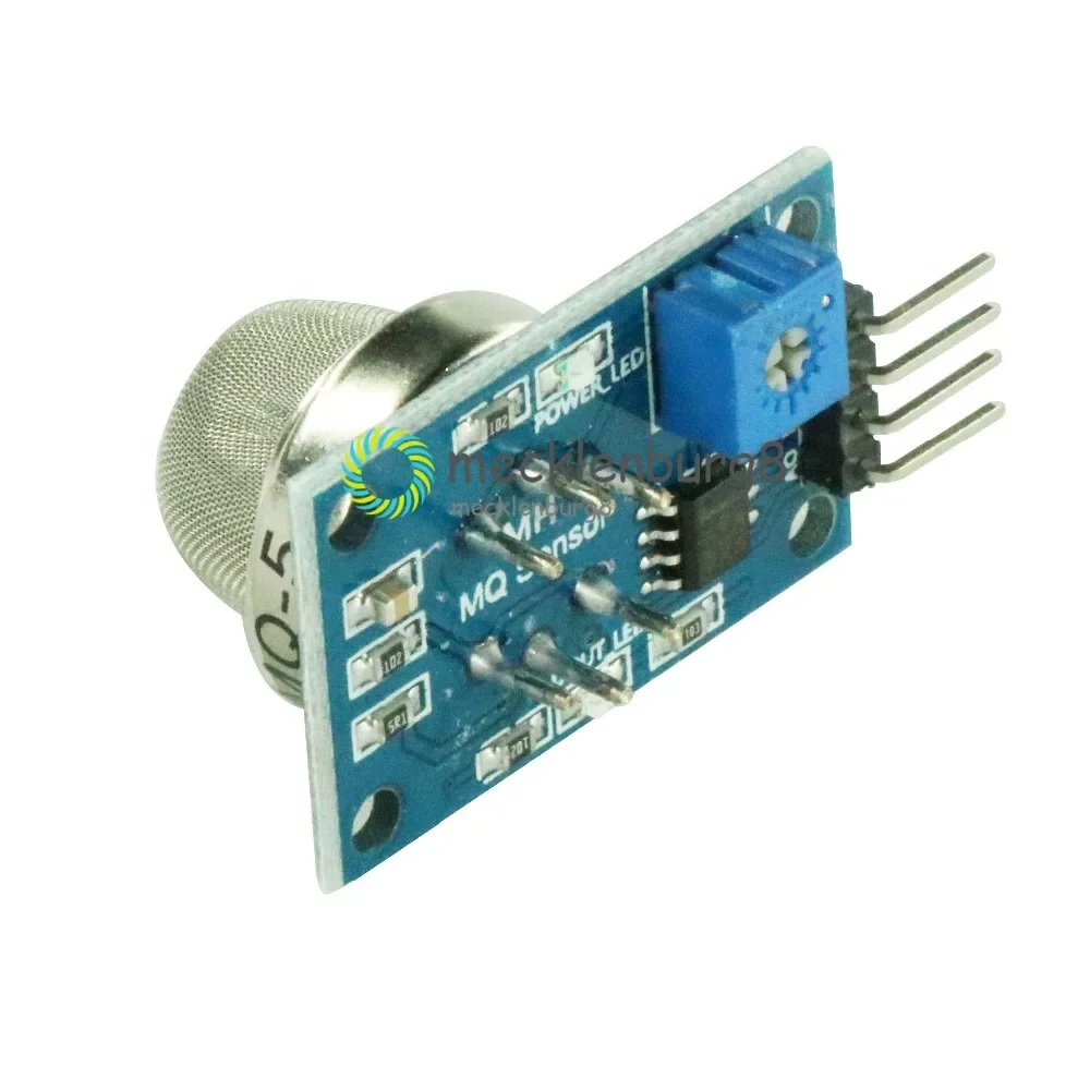 Gás metano Escudo Sensor para Arduino, Novo Módulo, X MQ-5, 1Pc