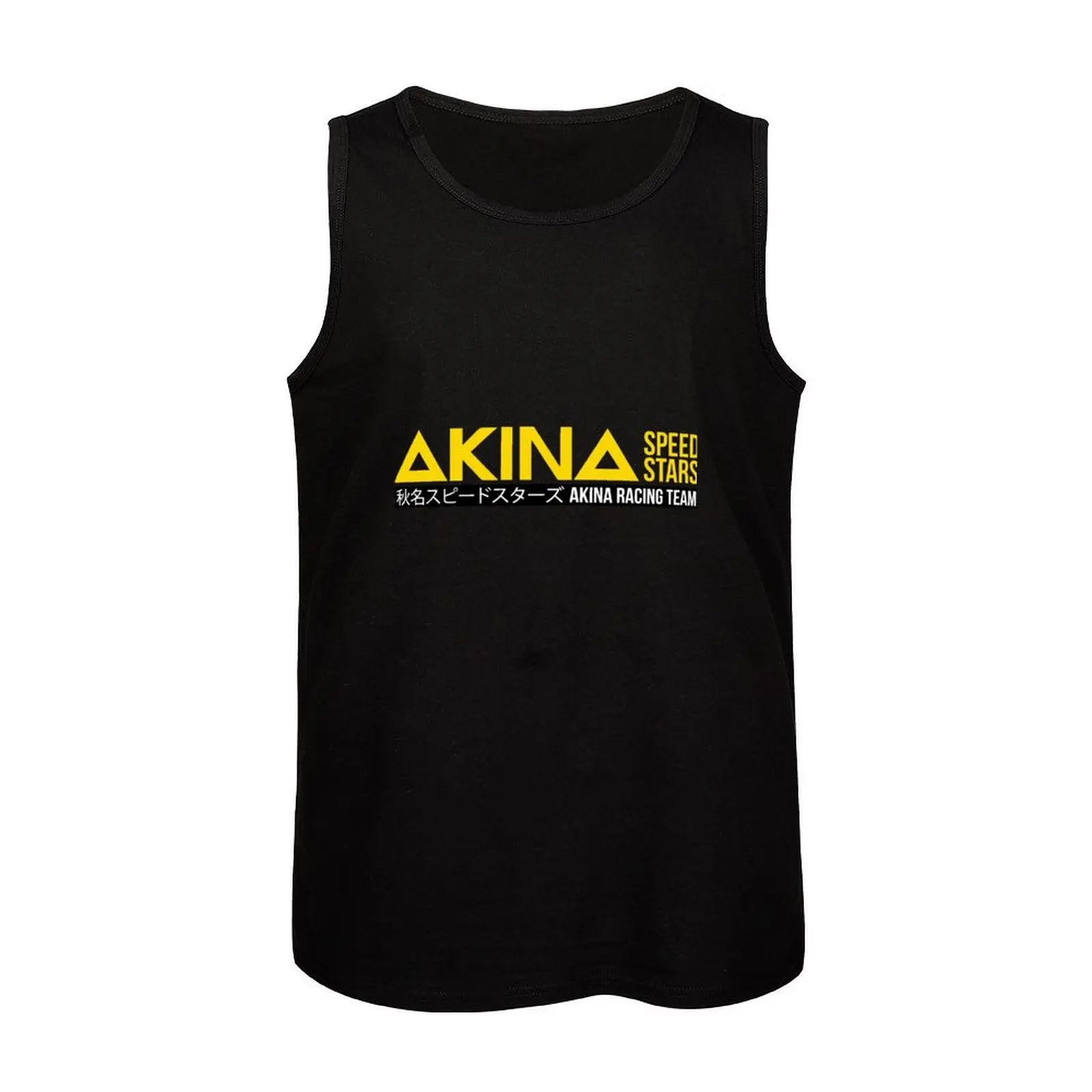 Akina speed stars Gunma Team Classic Tank Top Ultra Soft Tank Top Comfort Breathable Sleeveless view 4