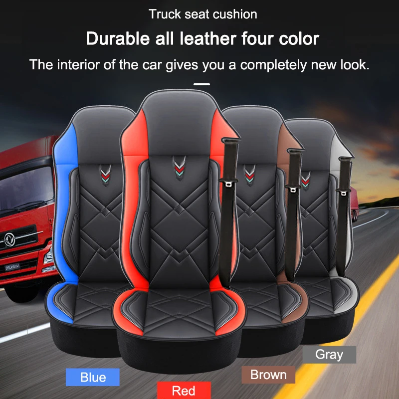 Universal Truck Lorry Bus Seat Cover Cushion For SCANIA Dongfeng IVECO ISUZU Volvo Benz MAN Renault DAF Hino TATRA Peterbilt