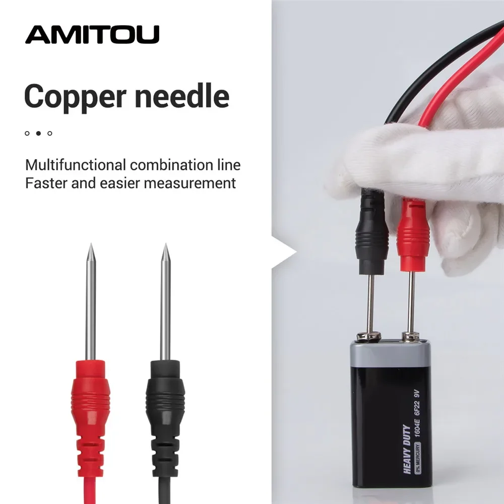 AMITOU 16/18 In 1 multimetro multifunzionale Tester sonda cavo cacciavite Tester multimetro cavo accessori elettricista