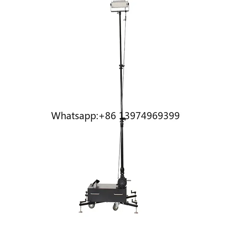 Rechargeable Portable LED High Brightness Mobile Light Tower for Outdoors