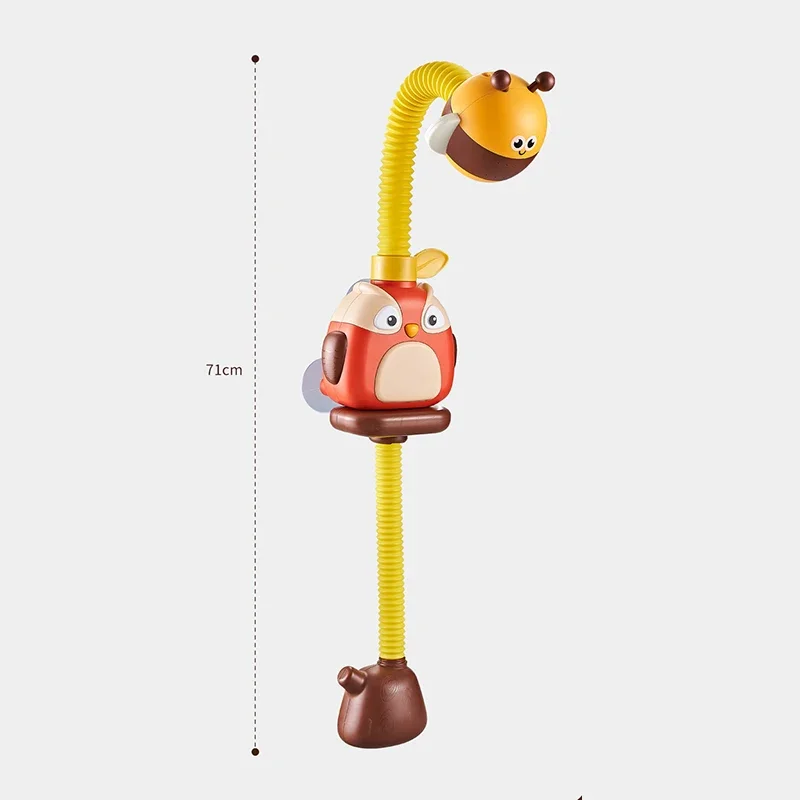 Abeille électrique pulvérisation d'eau gicler arroseur bébé jouets de bain baignoire douche piscine salle de bain jouet pour nourrissons bébés tout-petits cadeaux