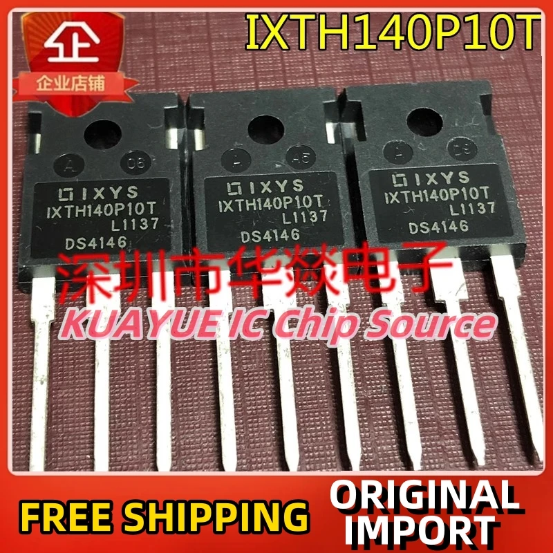 

10PCS-30PCS IXTH140P10T TO-247 100V 140A Fast Shipping Quality Guarantee