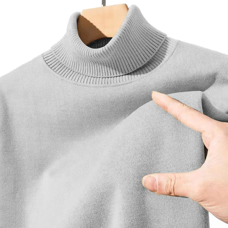 الخريف عادية الياقة المدورة سترة طويلة الأكمام الشارع الشهير بلون البلوز محبوك البلوزات الرجال تنفس Vintage سترة