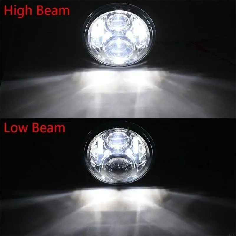 2025 جديد 2 قطعة 300 واط RGB LED عيون الملاك المصباح سيارة ديكور الكاشف مصباح الضباب ل رانجلر #4