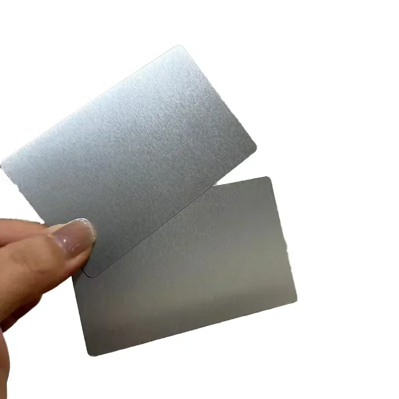 

Бесплатные образцы нержавеющей стали 304, пустые, золотые, серебряные, черные, сублимационные металлические карты, заготовки, пустые металлические визитные карточки 0,8 мм