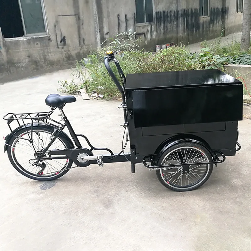 Folding Flap Coffee Cart Street View Flower Selling Cart Night Market Mobile Stall
