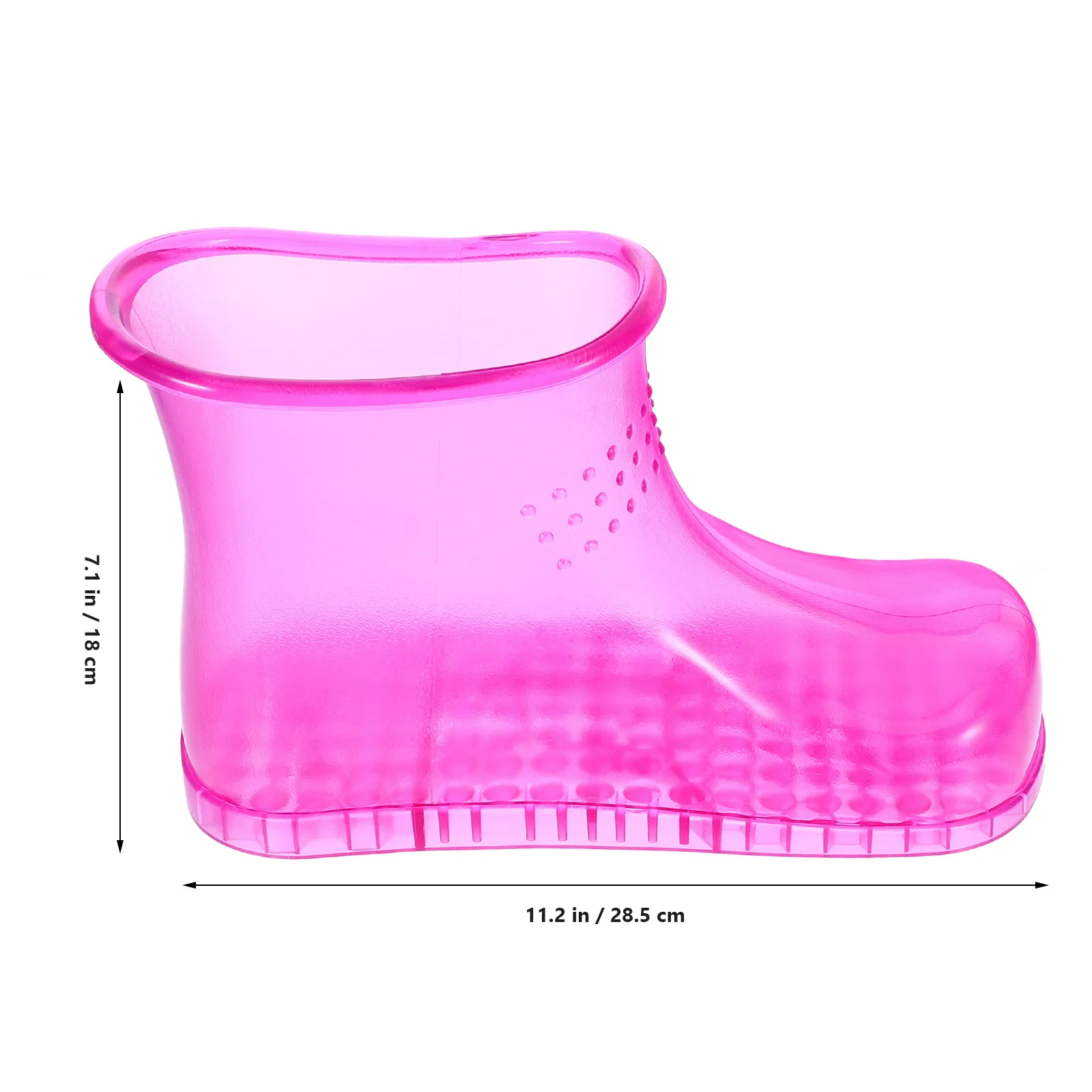 

1Pair High Tube Large Size Foot Soaking Shoes Sturdy Comfortable Foot Massager Bath Shoes Non Slip Massage Bucket Boots