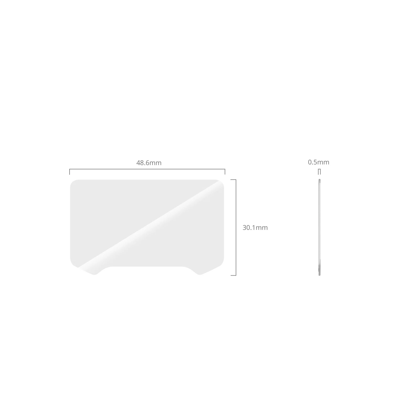 SmallRig Luna Ultra Screenprotector voor Insta360 Luna Ultra Gehard Glas Hoge Transparantie AR Coating 6821