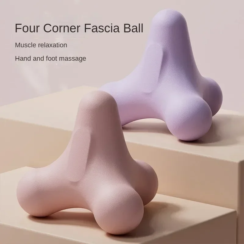 

Four Corner Fascia Ball Plantar Ball Massage Shoulder Neck Waist Hand Muscles Lactate Exercise Relaxation Meridian Fitness Ball