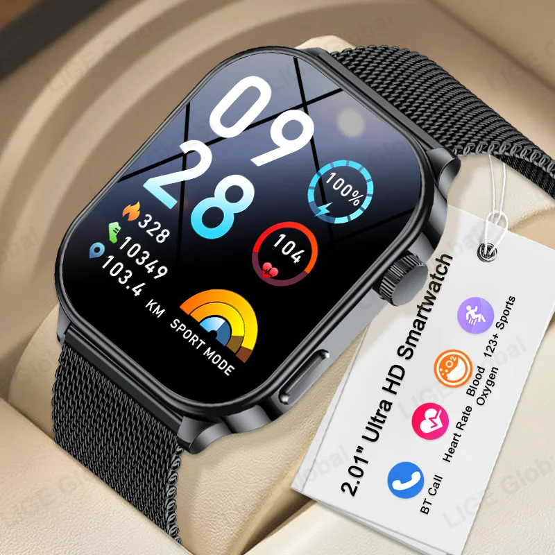 LIGE Voice Calling Smart Watch 2.01