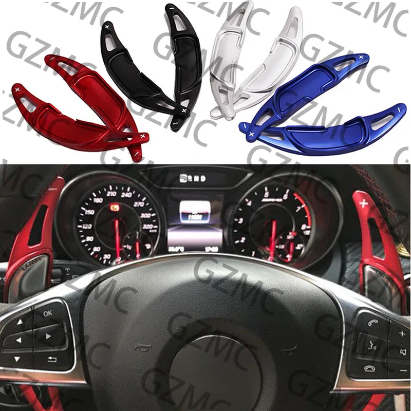 

For Mercedes A Class A35 A45 C63 C43 SL63 CLA45 G63 GLS63 E63 CLS53 GLC43 2019 2020 Car Steering Wheel DSG Paddle Shift
