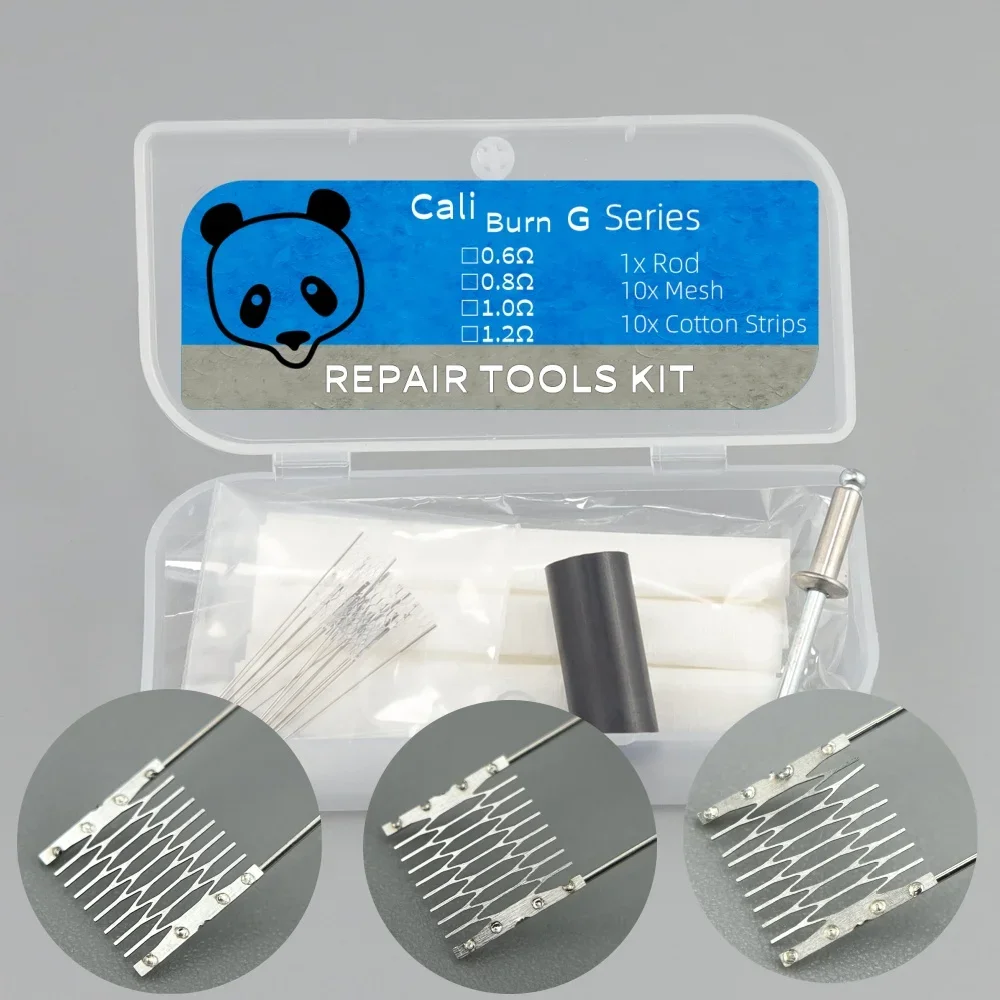 Caliburn G Mesh Coil Rebuild RBK Tools Kit Set 0,6/0,8/1,0/1,2 Ohm für G/G2/GK2/X/KoKo Serie