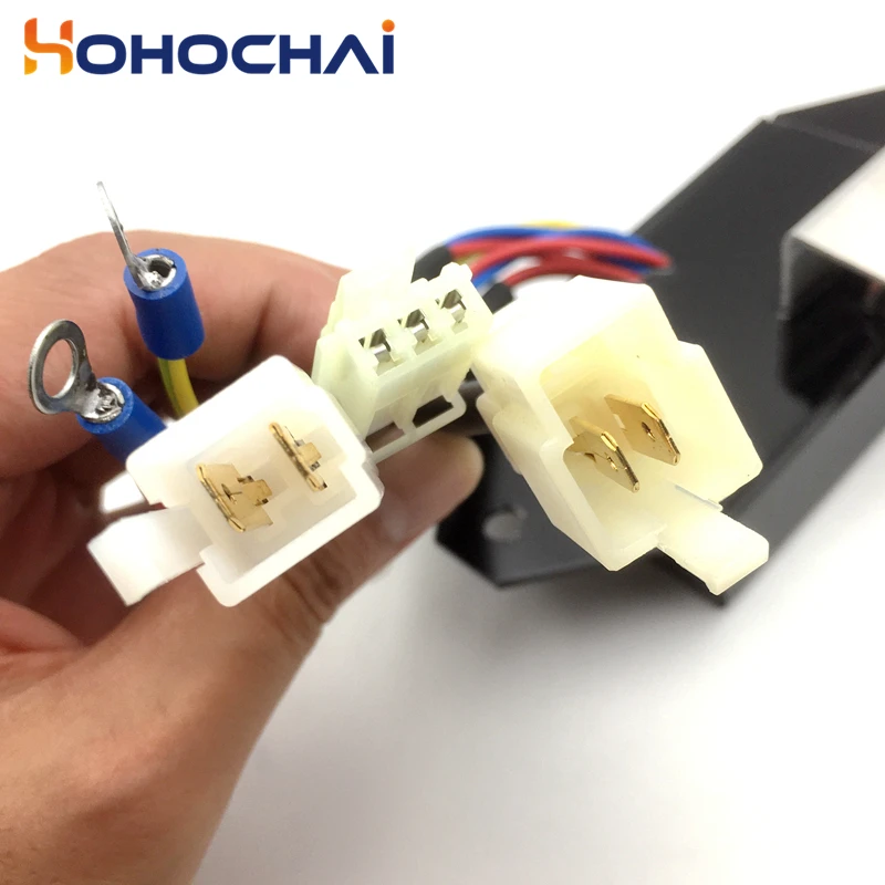 J106 J108 J110 J114 AVR منظم جهد كهربائي أوتوماتيكي مرحلة واحدة 9 سلك 220 فولت مثبت عالي الجودة لمولد كوبوتا