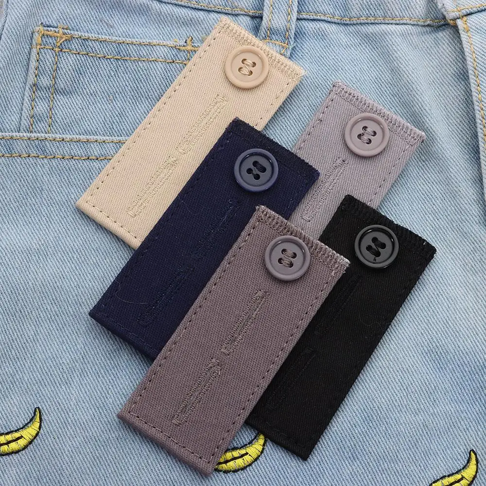 Jeans Unisex Maternity Hooks Trousers Button Waist Band Pant Extender Belt Waist Extenders