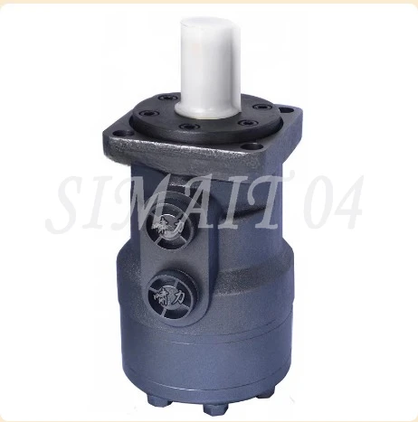 

Hydraulic motor BMR200, BMR125,BMR160，4-hole installation/2-hole installation, hydraulic pump Axis 25, flat key
