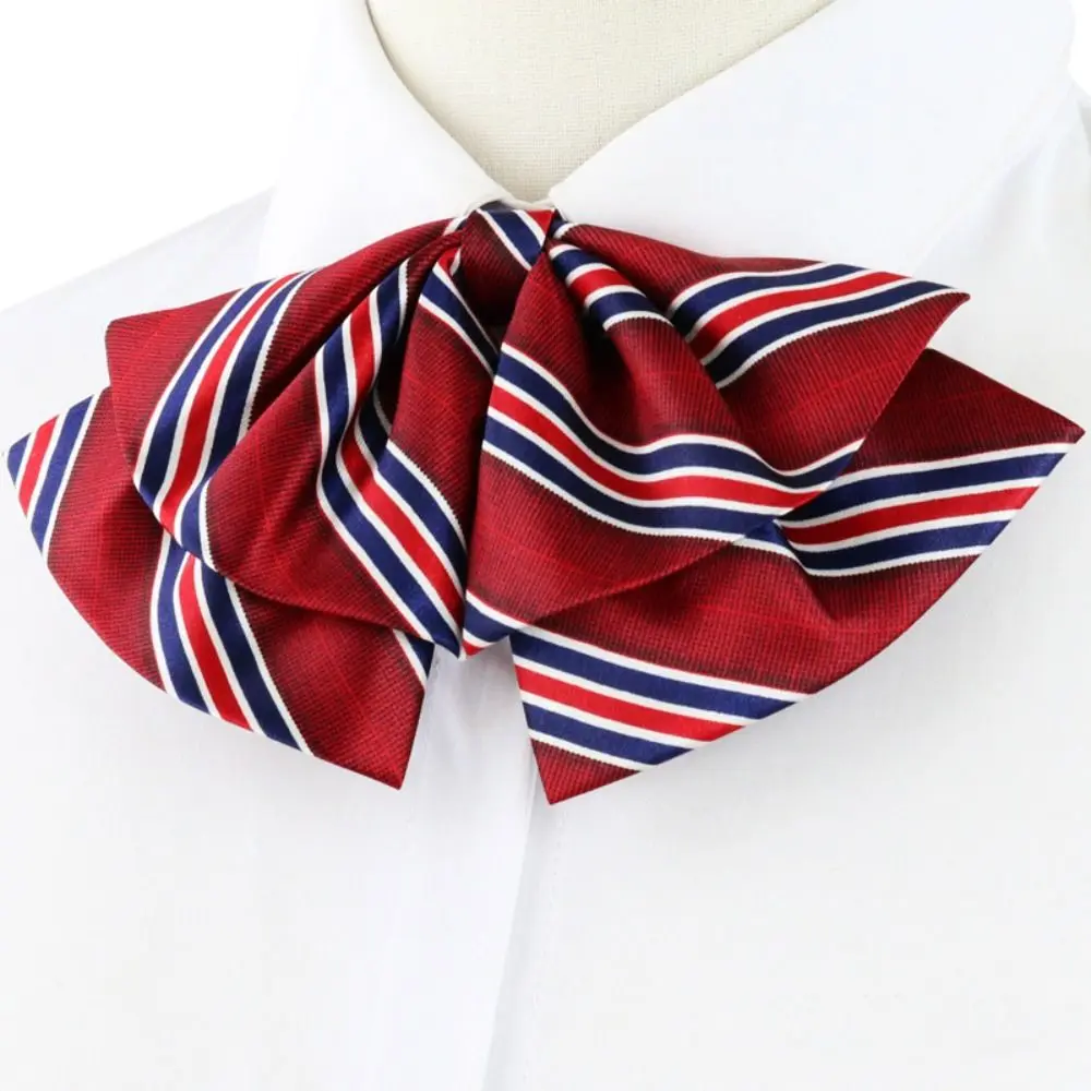 قابل للتعديل مضيفة طيران ربطة العنق شريط ملون البنك تيلر رابطة عنق بحار دعوى ربطة العنق الكورية نمط Bowknot ربطات العنق