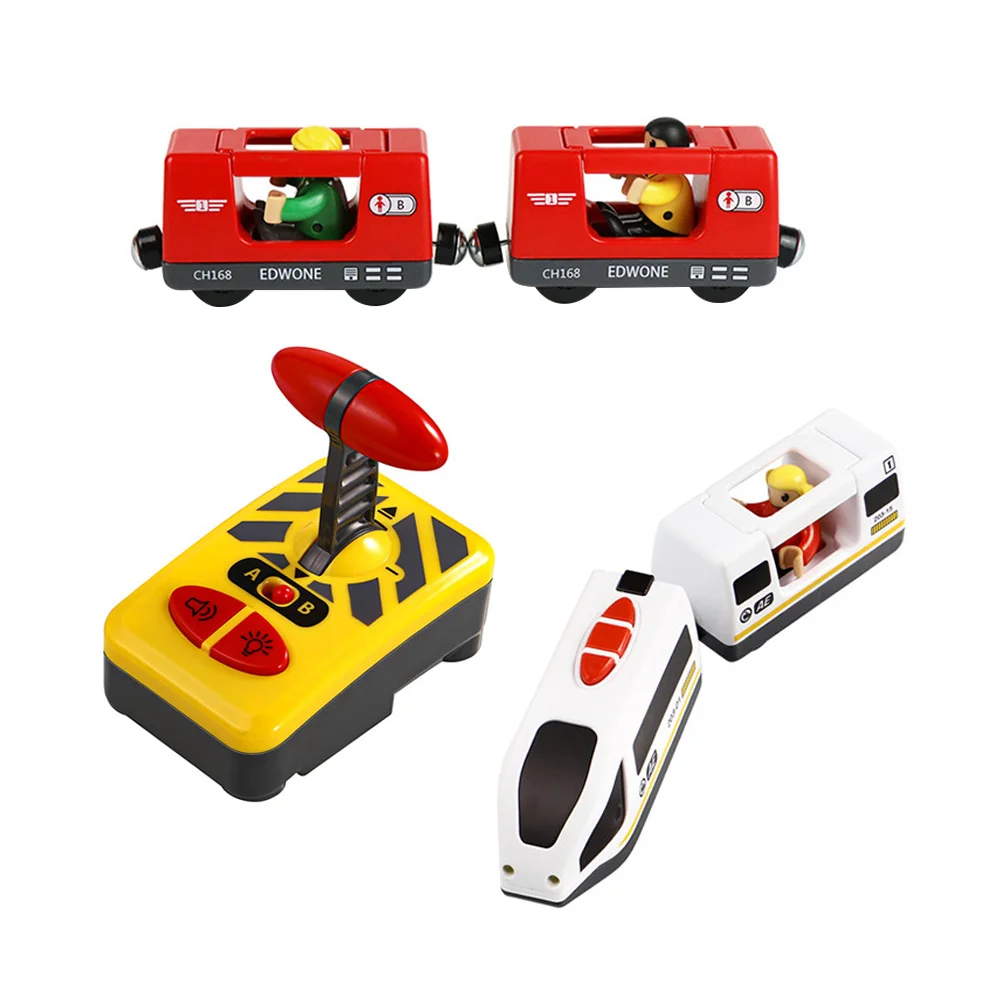 Train Remote Control Toys Kids Rc Decorations Indoor Ornament Distant Engine Child