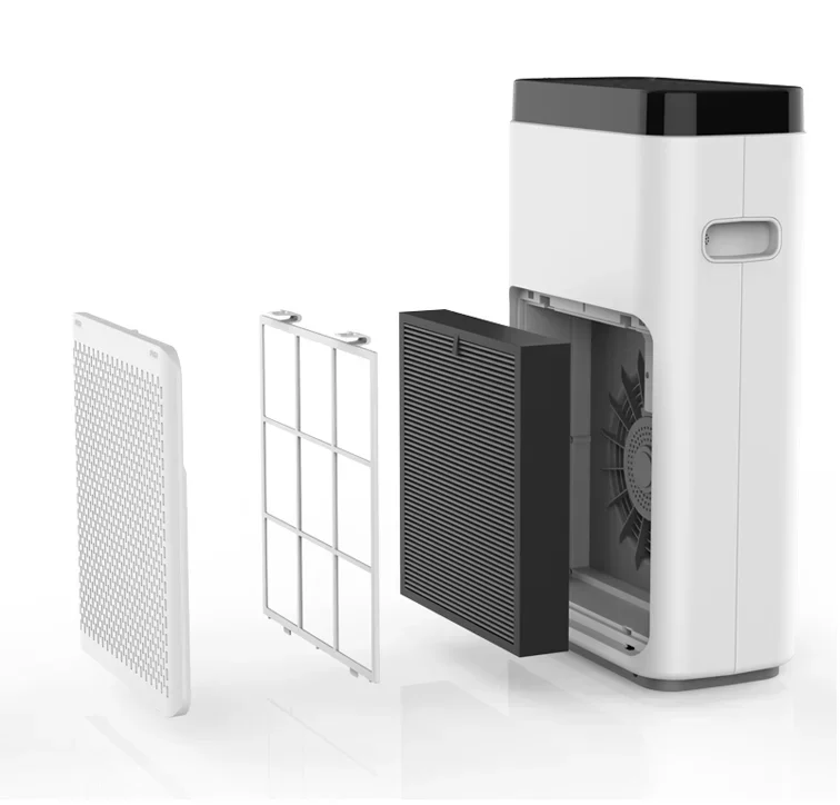 Home Large Room Air Purifier 360 Degree Air Flow Circulation Air Cleaner for Hotel