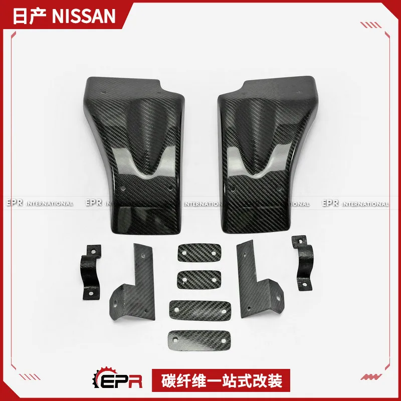 SAAR Suitable for Nissan GTR Modification R35 Carbon Fiber Accessories Front and Rear Brake Air Deflectors