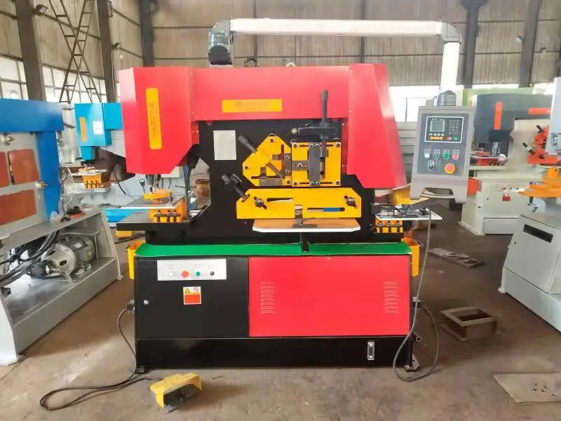 CNCColgar Punch and Shear Machine QA32 Angle Steel Iron Worker Machine