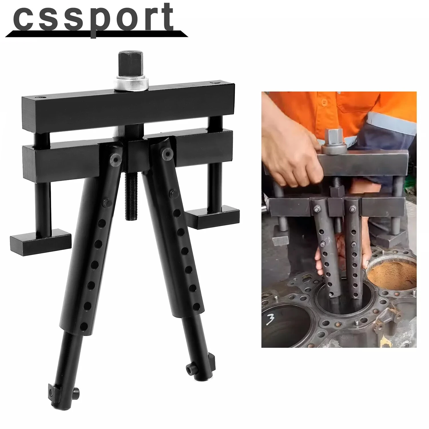 

Diesel Cylinder Liner Puller Tool for Caterpillar/Cummins/Volvo etc #PT-6400-C