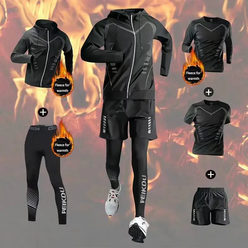 

The 2025 new bestseller sportswear set offers double warmth, is soft and breathable, and provides flexibility for sports