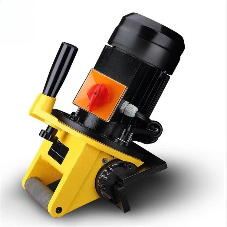 Imagen 6: Máquina portátil y potente para biselado, máquina de abocardado, máquina de biselado de placas de acero con plantilla variable