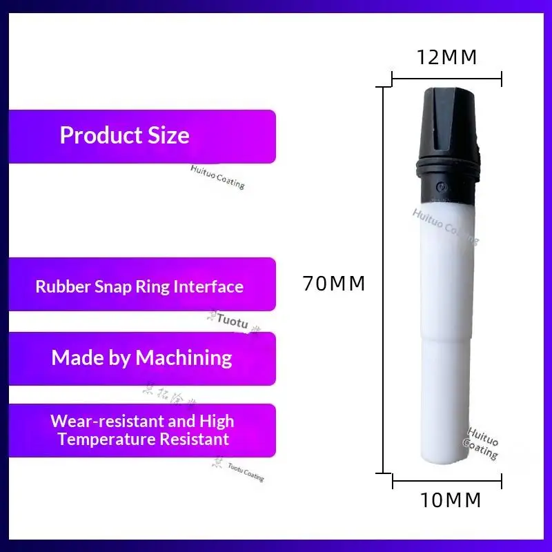 1/5pcs Venturi Tubo Inserto Manicotto Iniettore Pompa Polvere Nucleo Per IG06 Opti Flex Rivestimento In Polvere Accessorio