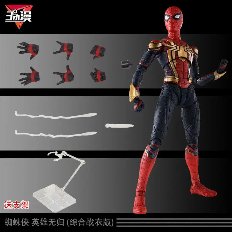 

Domestic SHF Spider-Man hero no return comprehensive battle dress version Marvel Comics can do model toys in stock.