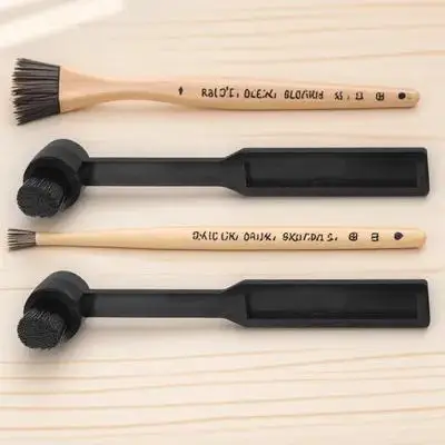 

2Pcs Premium Vinyl Record Cleaner Brush with Soft Bristles Anti Static Design for Record Player Needle Care and Dust Removal