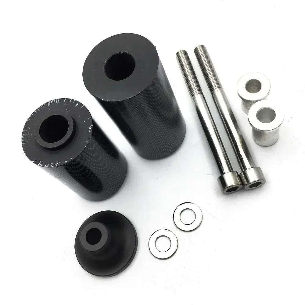 Motorcycle Frame Sliders Crash Protector for Kawasaki 2005 2006 Ninja ZX-6R ZX6R 05-06 CARBON FIBER