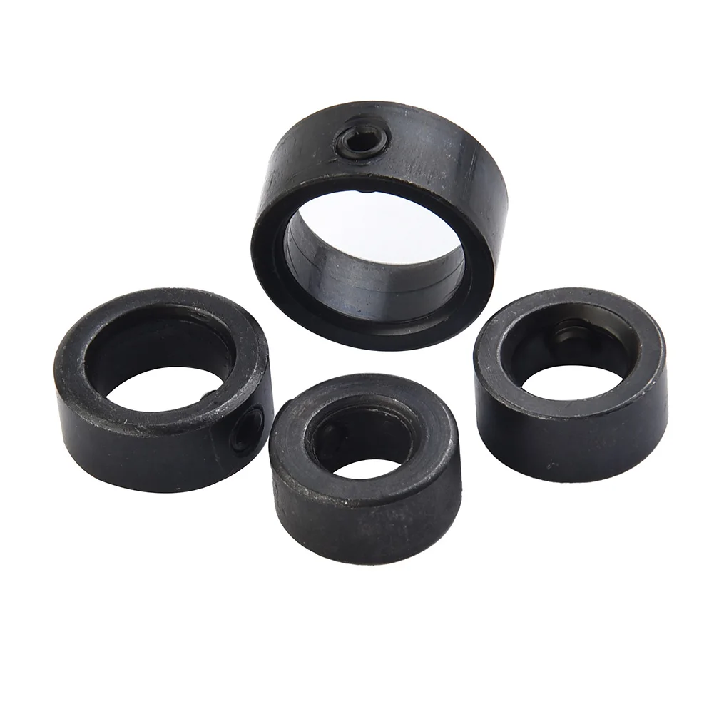 

For Standard And Brad-Point Bits Drill Bit Depth Stop Collar Hex Wrench Positively Locks Woodworking Drilling Adjustable Depth