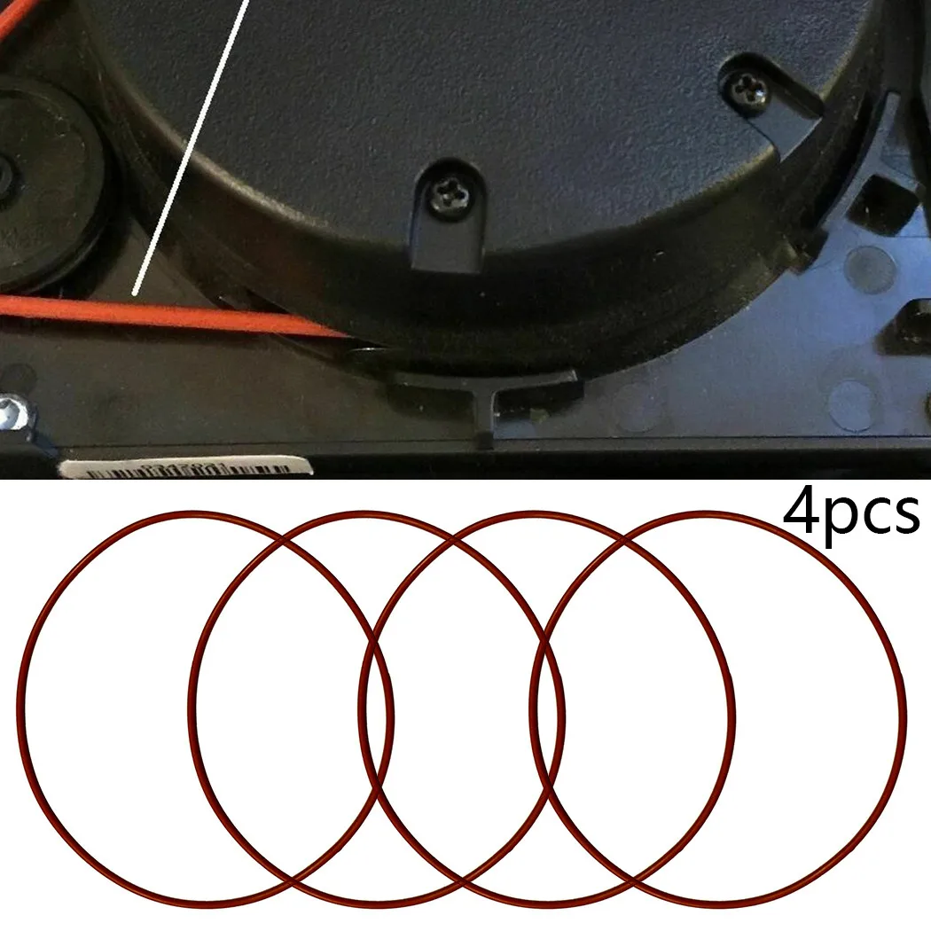 Juego de 4 Anillos de Goma de Repuesto para Neato Botvac Lidar, Anillos de Silicona para 65 70 75e 75 80 85 D75 D80 D85