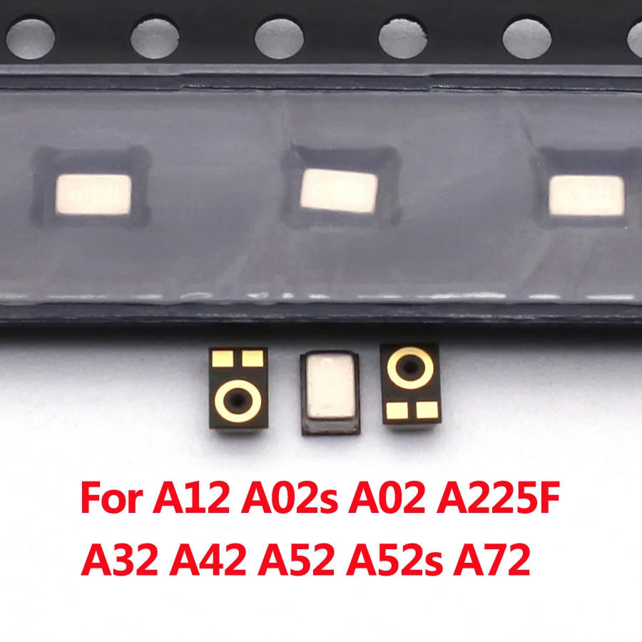 마이크 송신기 내부 마이크 스피커 플렉스 케이블, 삼성 갤럭시 A12, A02, A02s, A225F, A32, A52, A52s, A72, A42 용, 10 개