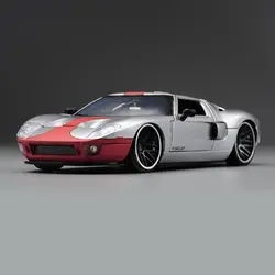 1:24 Ford GT Alloy Sports Car Model High Simulation Diecasts Metal Toy Racing Vehicles Car Model Collection Childrens Toys Gifts