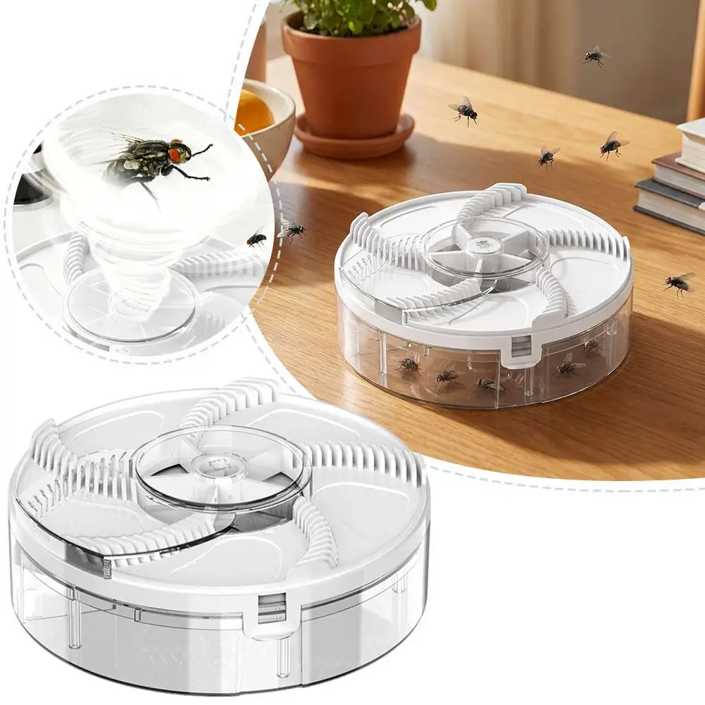 USB Electric Fly Trap Insect Catcher Indoor Quiet Outdoor Automatic Plug in Bug Zapper for Kitchen Garden Home Use 2026 New