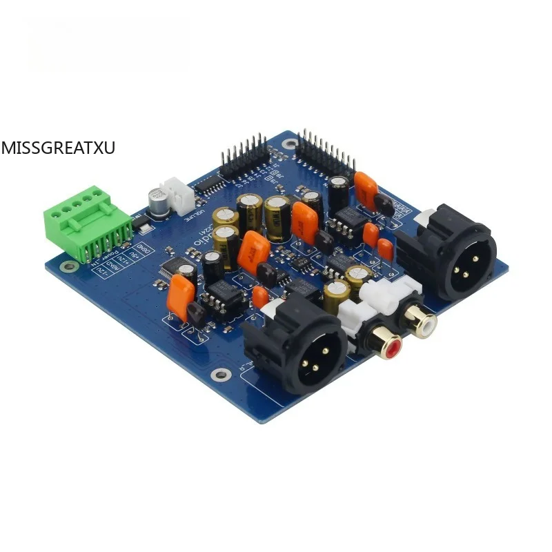 Dual AK4493SEQ DAC Board BD93 32Bit 384kHz PCM DSD Hardware Decoder Balanced XLR Single End RCA Audio Output