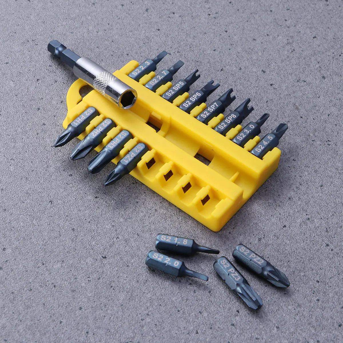 

17 in Pozidriv Magnetic Extension Bits Y U Triangle Screwdriver Bits Magnetic Holder Compact Retainer PH Driver Pentagon Set