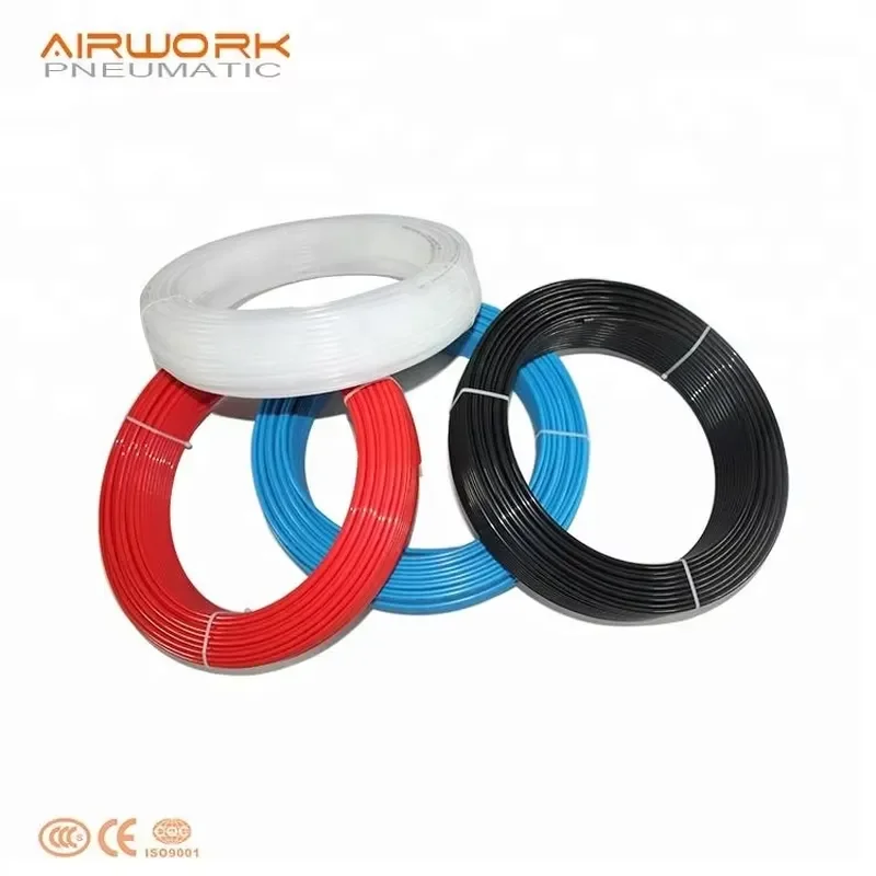 12mm 6x4 PA66 Nylon Pneumatic Foot Air Brake Hose Tubing for Truck Trailer Heavy Duty Vehicle Piping System Flexible Pipe