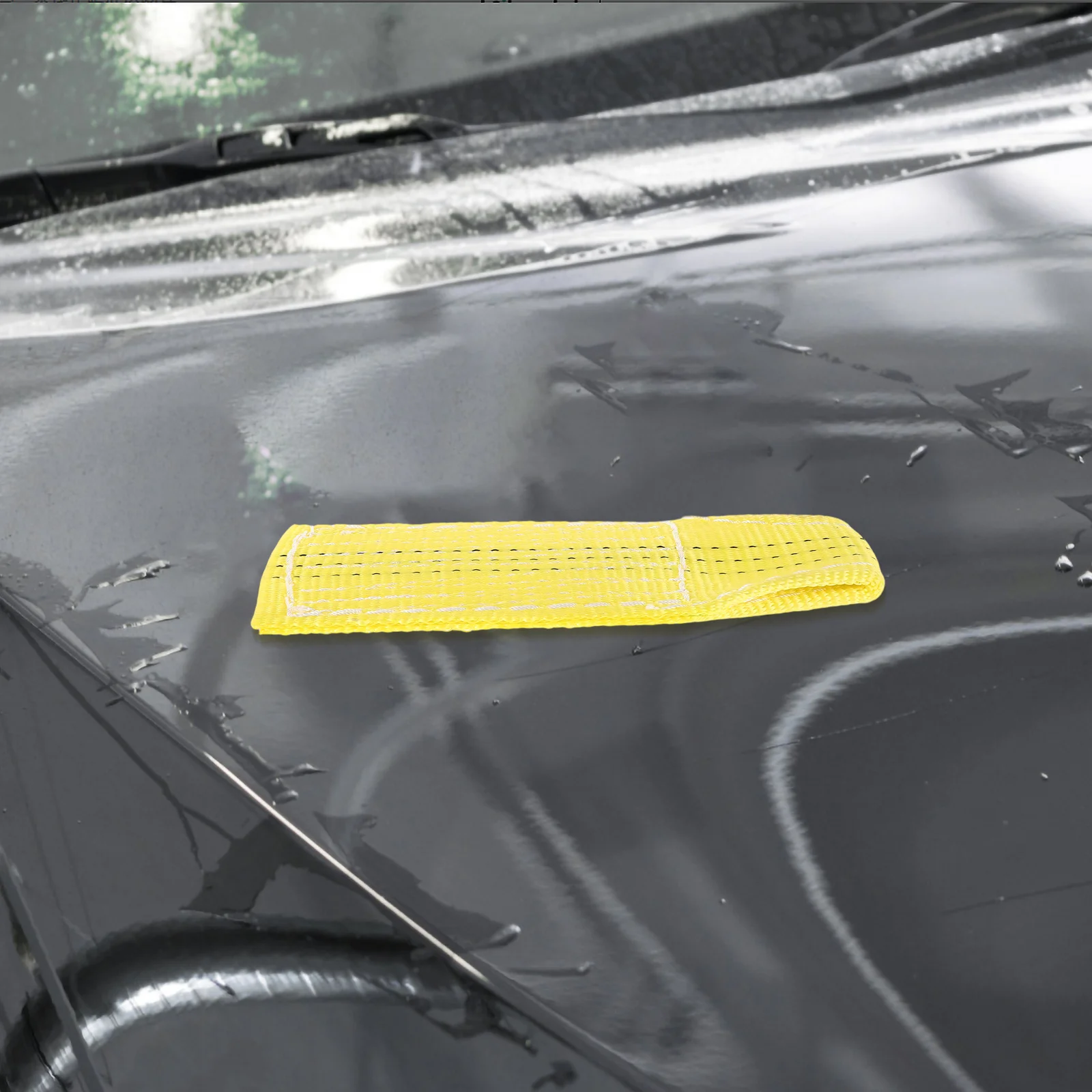 

2pcs Kit Large Dent Removal Tool Soft Pull Design Scratch Free Auto Body Repair For Diy Professional Use Yellow