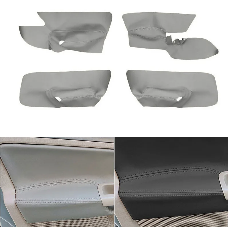 

Door Panel Leather Armrest Wrapping Kit for Volkswagen Golf MK5 - Car Door Armrest Cover, Ideal for Old Car Refurbishment