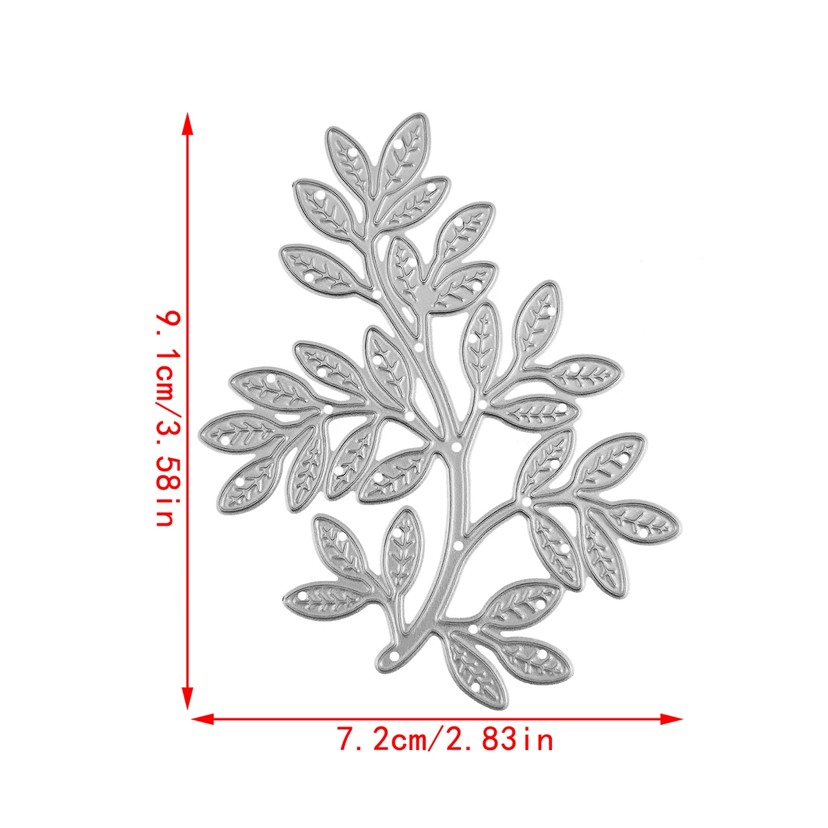 Leaves Twigs Branch Metal Cutting Dies Mold Knife Scrapbooking Stencil DIY Embossing Craft Die Cut Card Making