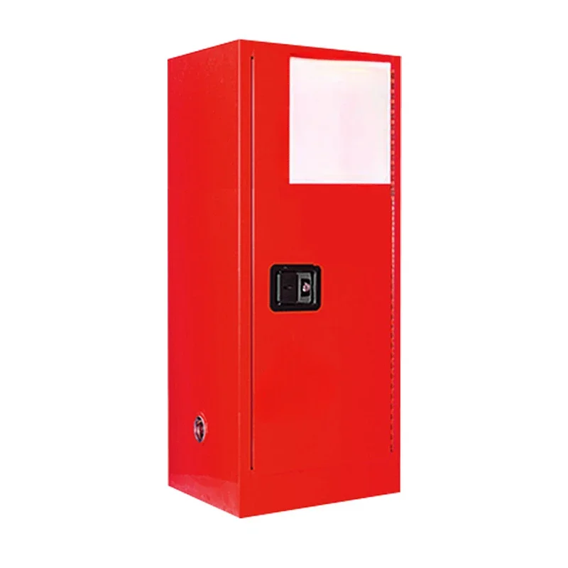 110 Gallon Recessed Lockable Chemicals Flammable Liquid Storage Safety Cabinet With Roller