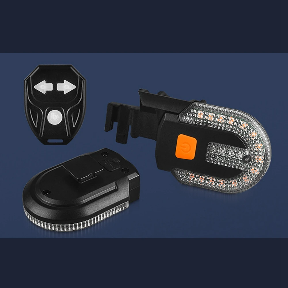 NEW HOT In Stock-New Smart Bike Light Set USB Rechargeable Bicycle Turn Lamp Cycling Lantern MTB Accessories LED Tail Light