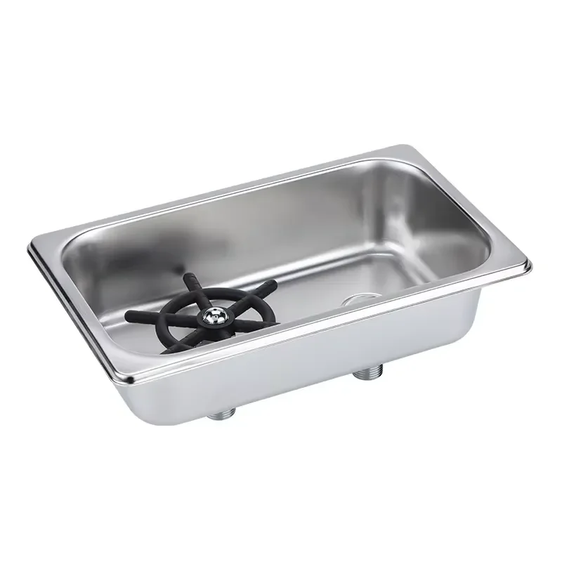 Commercial Stainless Steel Automatic Glass Washer for Hotel Bar Restaurant Coffee Shop High Efficiency Cup Cleaning Machine