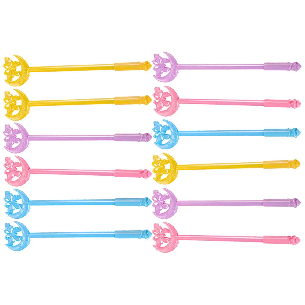 

12pcs Moon Gel Pens Cartoon Neutral Type Writing Pens Smooth Portable Stationery For Office School Kids Reusable Simple