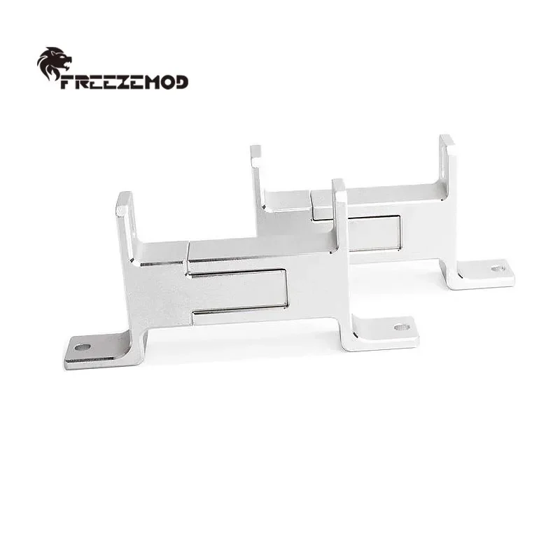 FREEZEMOD External Cooler Bracket Water Cooling Radiator Holder Stand Rack CNC Processing